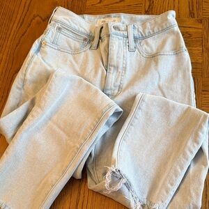 Madewell Light Blue Ankle Jeans